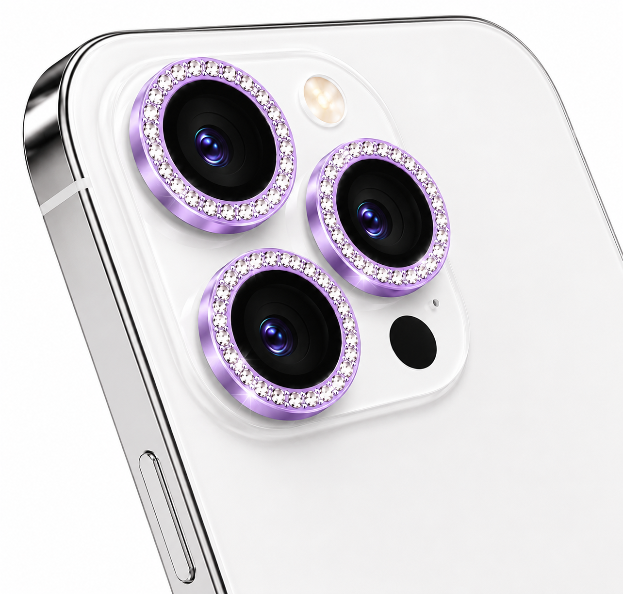 Purple Bling Camera Lens Protector