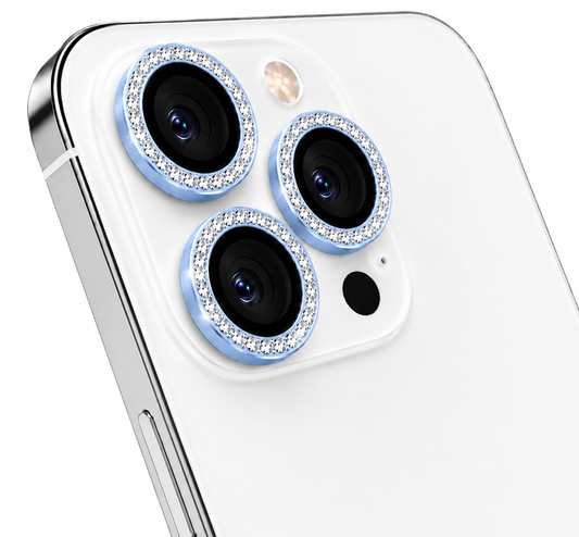 Blue Bling Camera Lens Protector