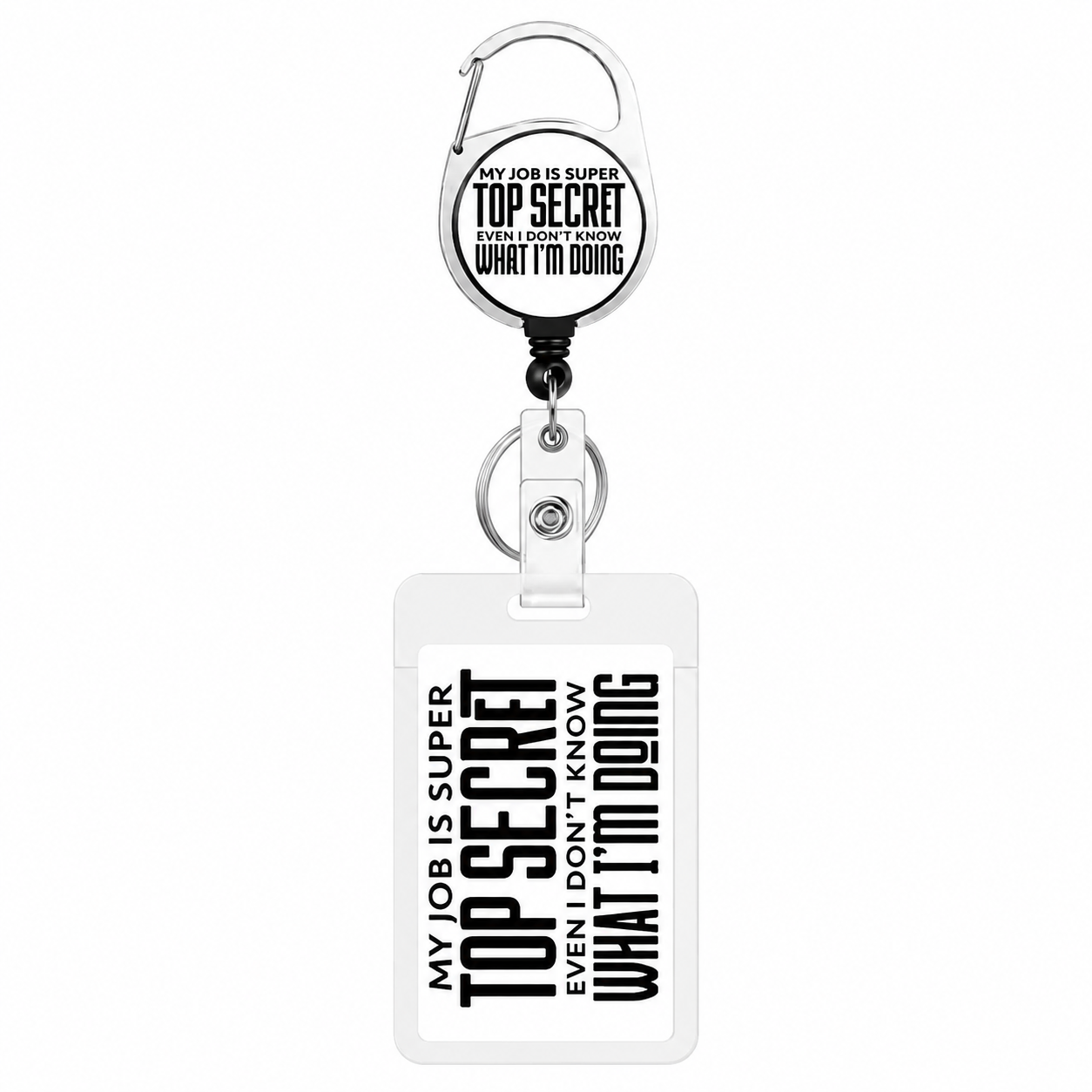Retractable ID Badge Holder