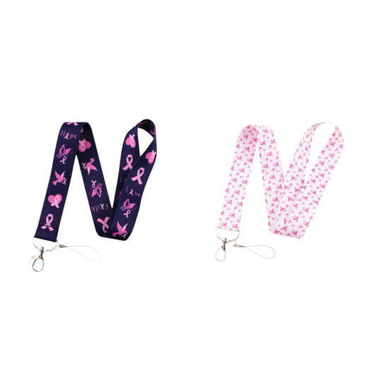 Breast Cancer Awareness Lanyards