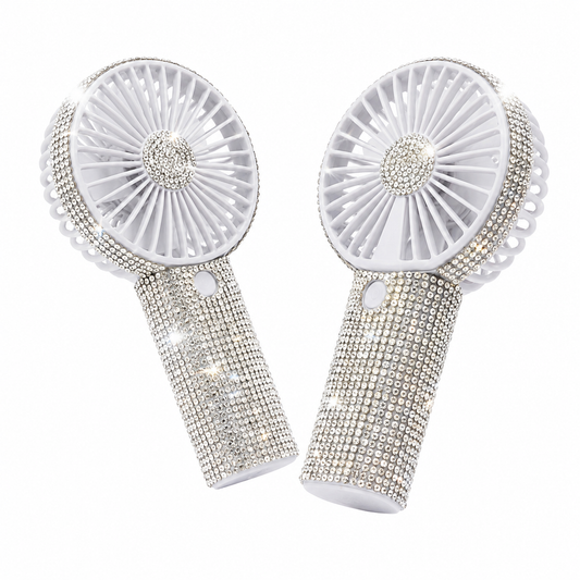 Rhinestone Portable Fan