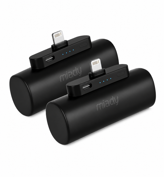 Mini 5000 mAh Portable Charger (Lightning)