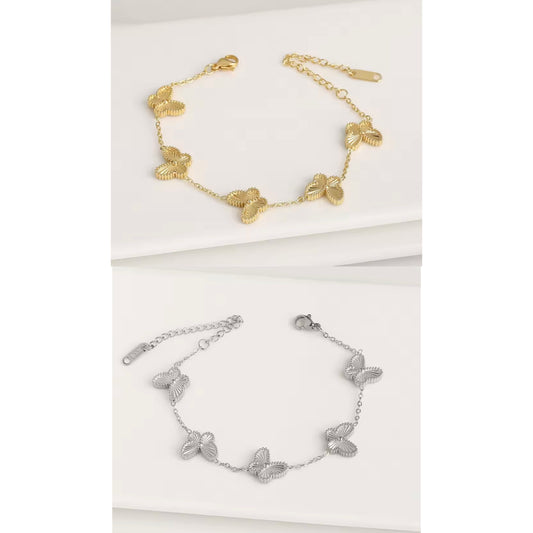 Stainless Steel Butterfli Bracelets