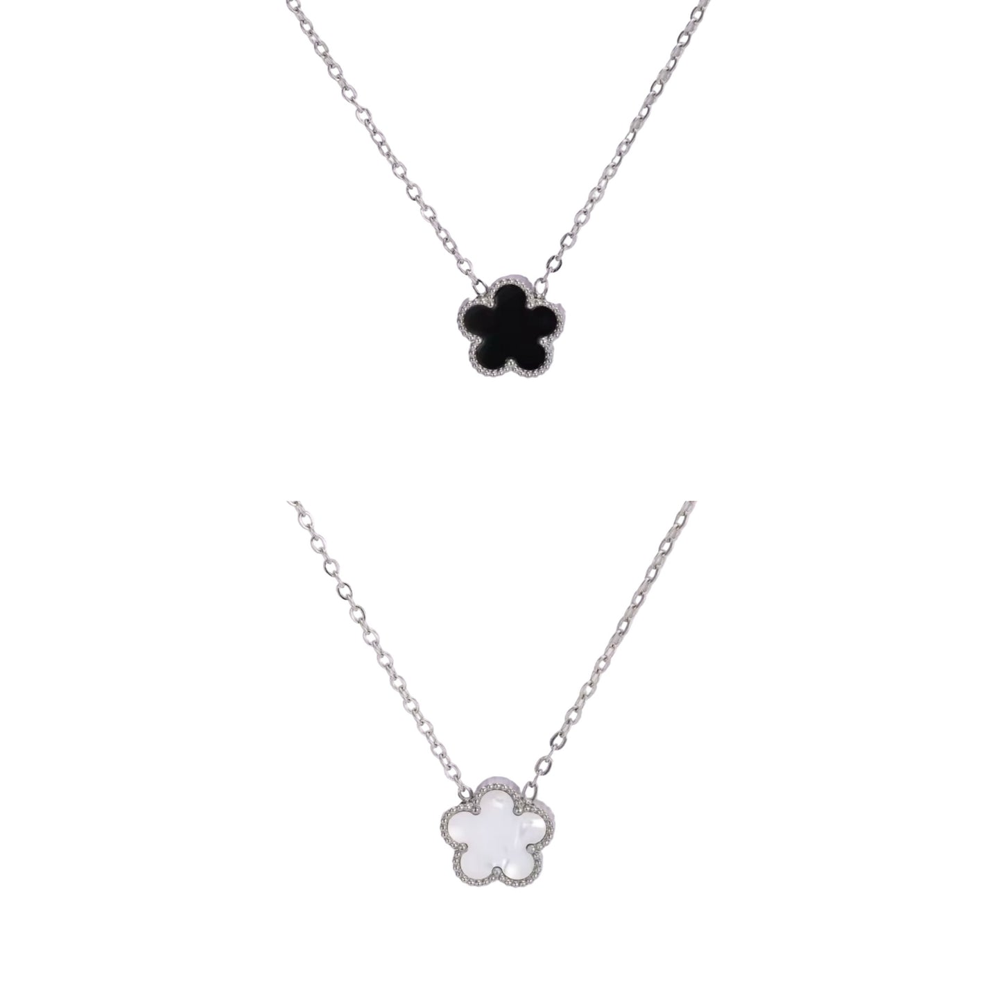 Stainless Steel Clover Necklace
