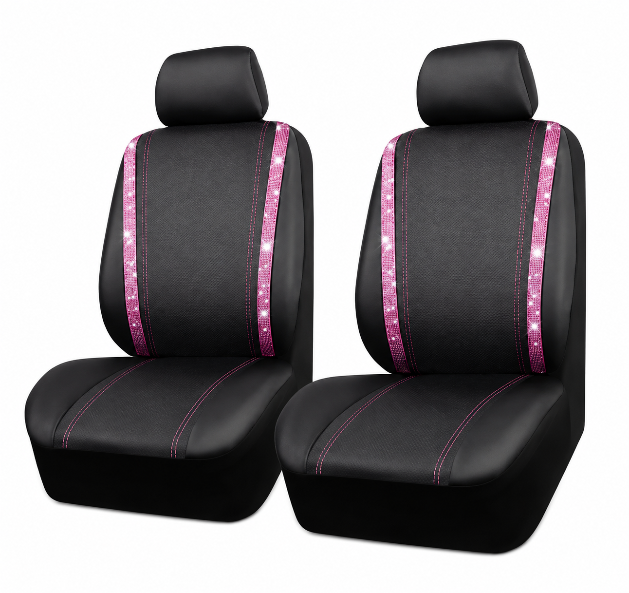 Universal Diamond Car Seat Covers (Front Seats)