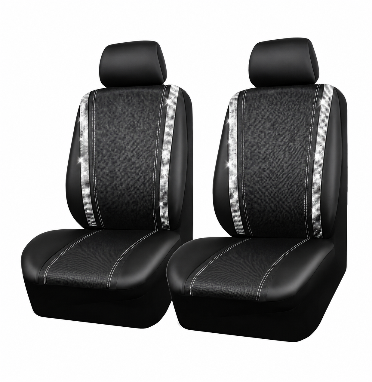 Universal Diamond Car Seat Covers (Front Seats)