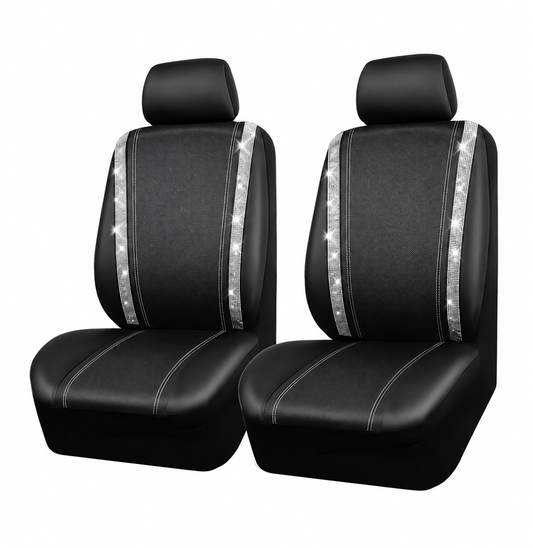 Universal Diamond Car Seat Covers (Front Seats)