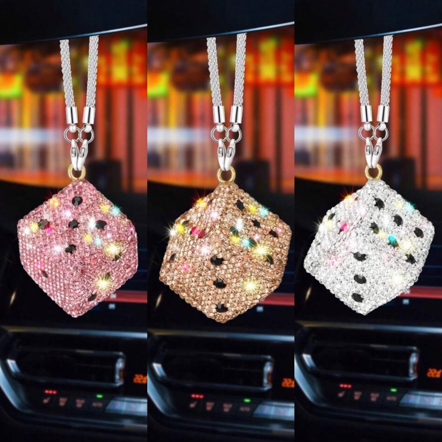 Rhinestone Dice