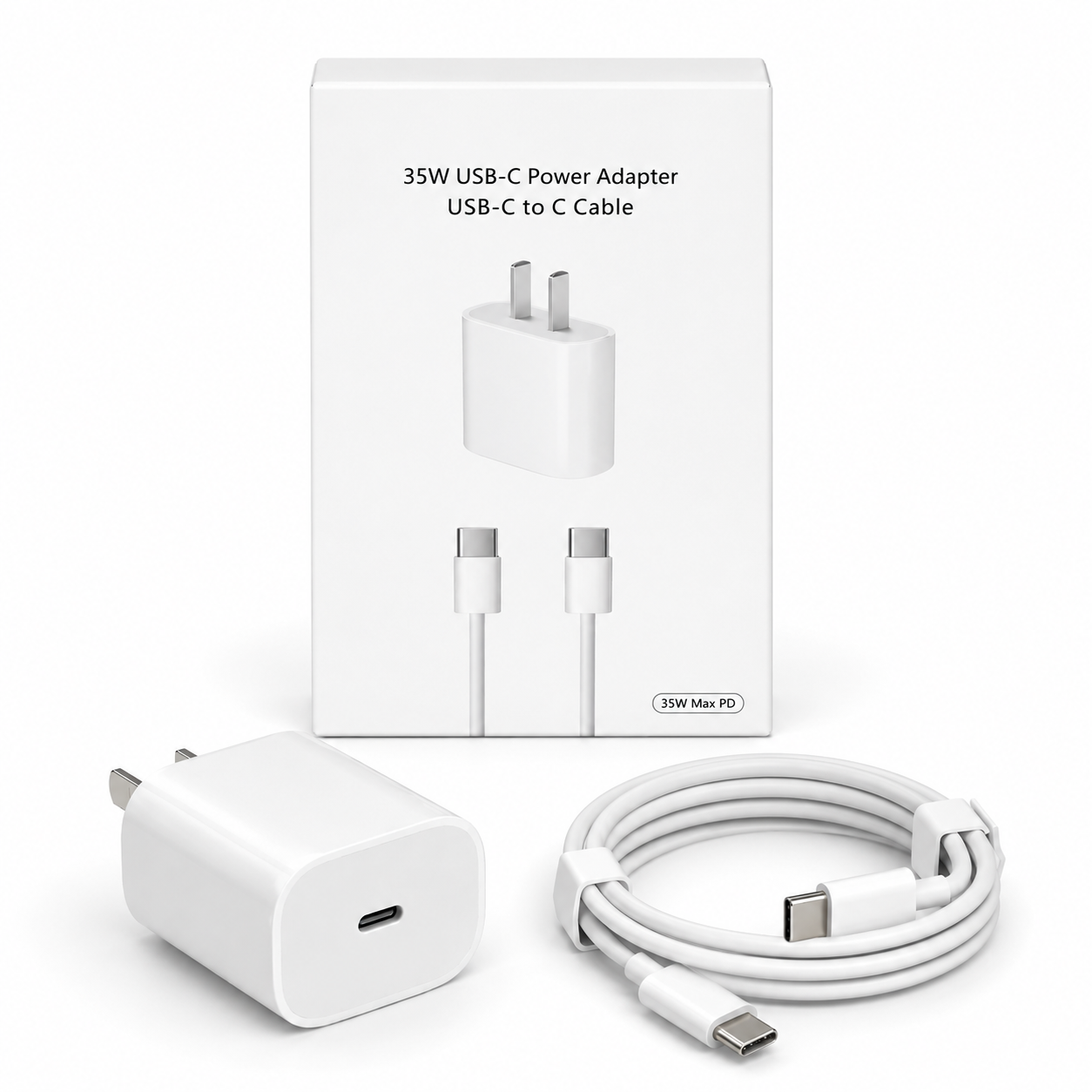 35W USB-C Combo (3ft Cable + Block)