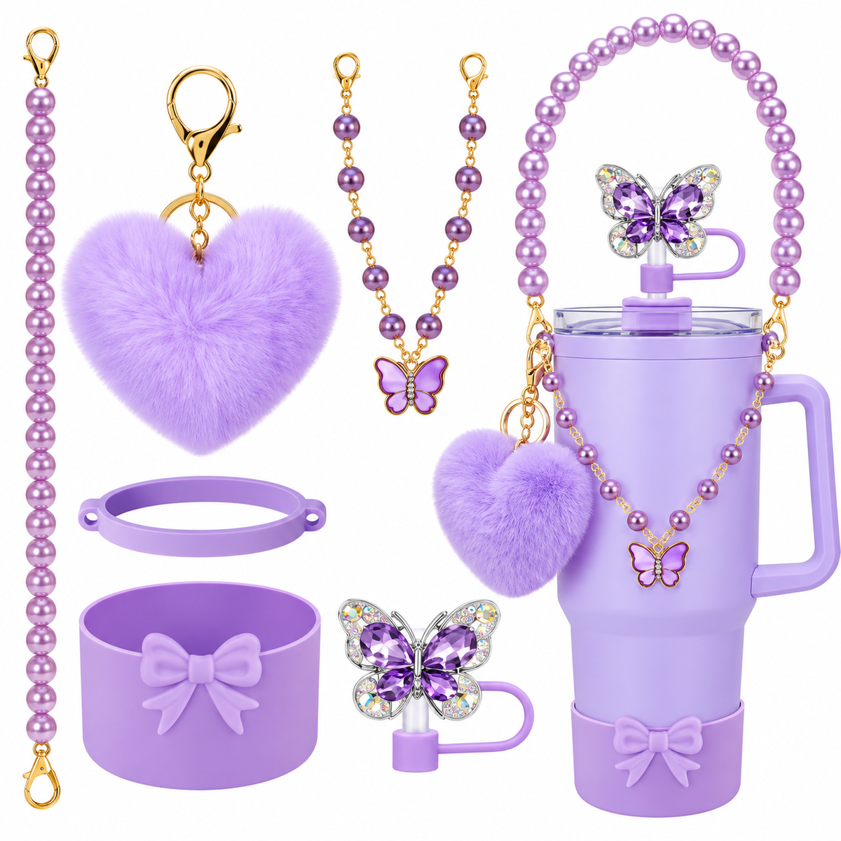 6 pc Tumbler Accessories