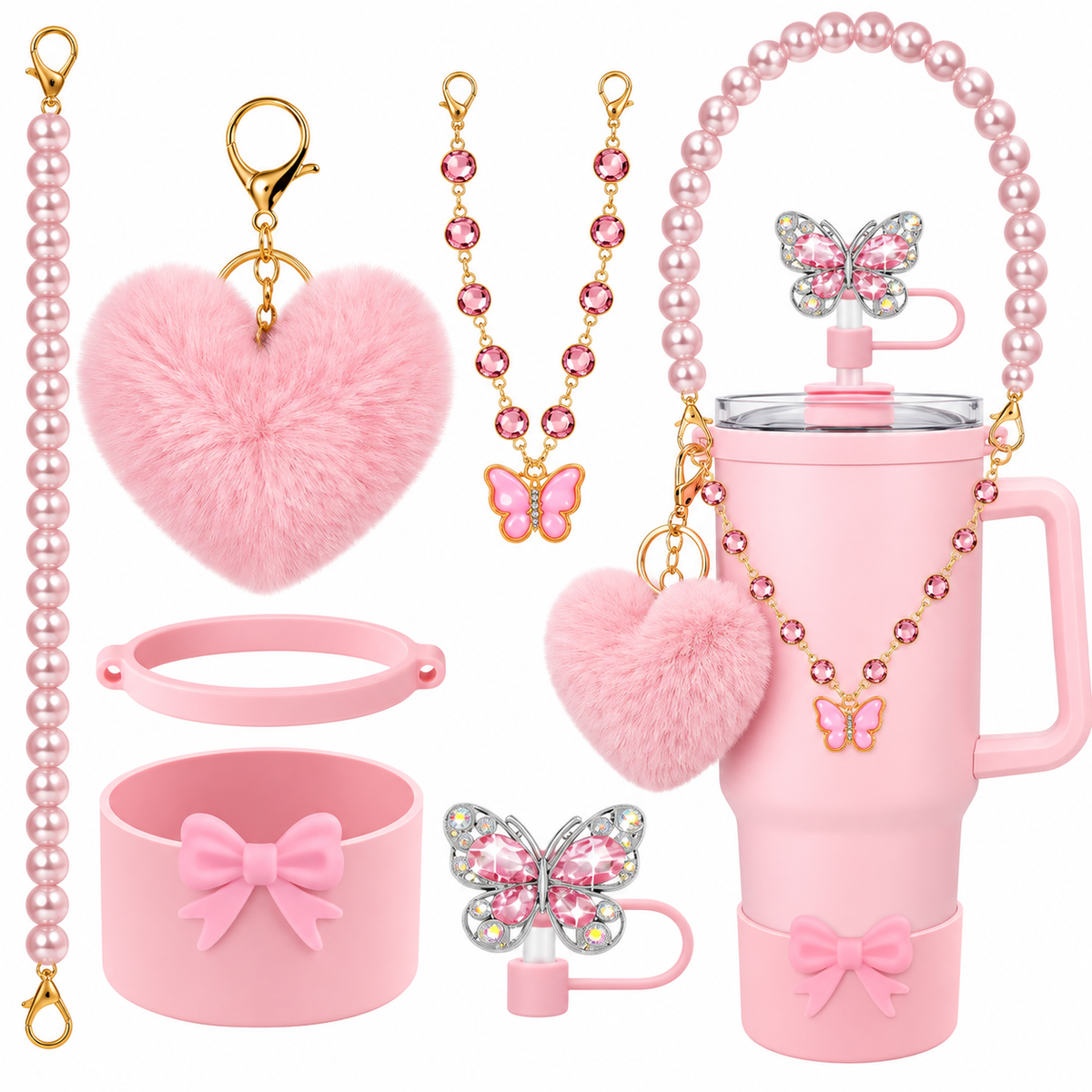 6 pc Tumbler Accessories