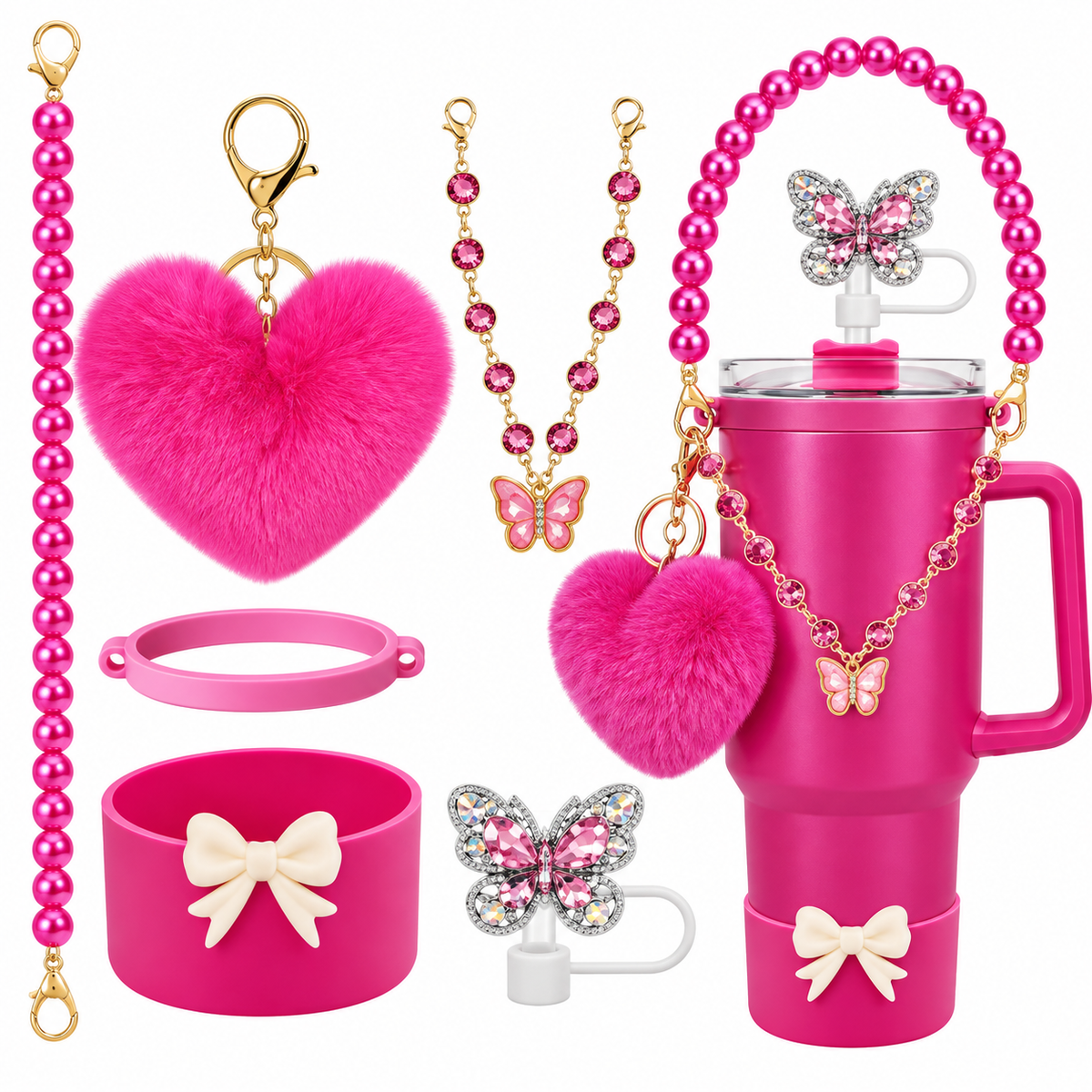 6 pc Tumbler Accessories