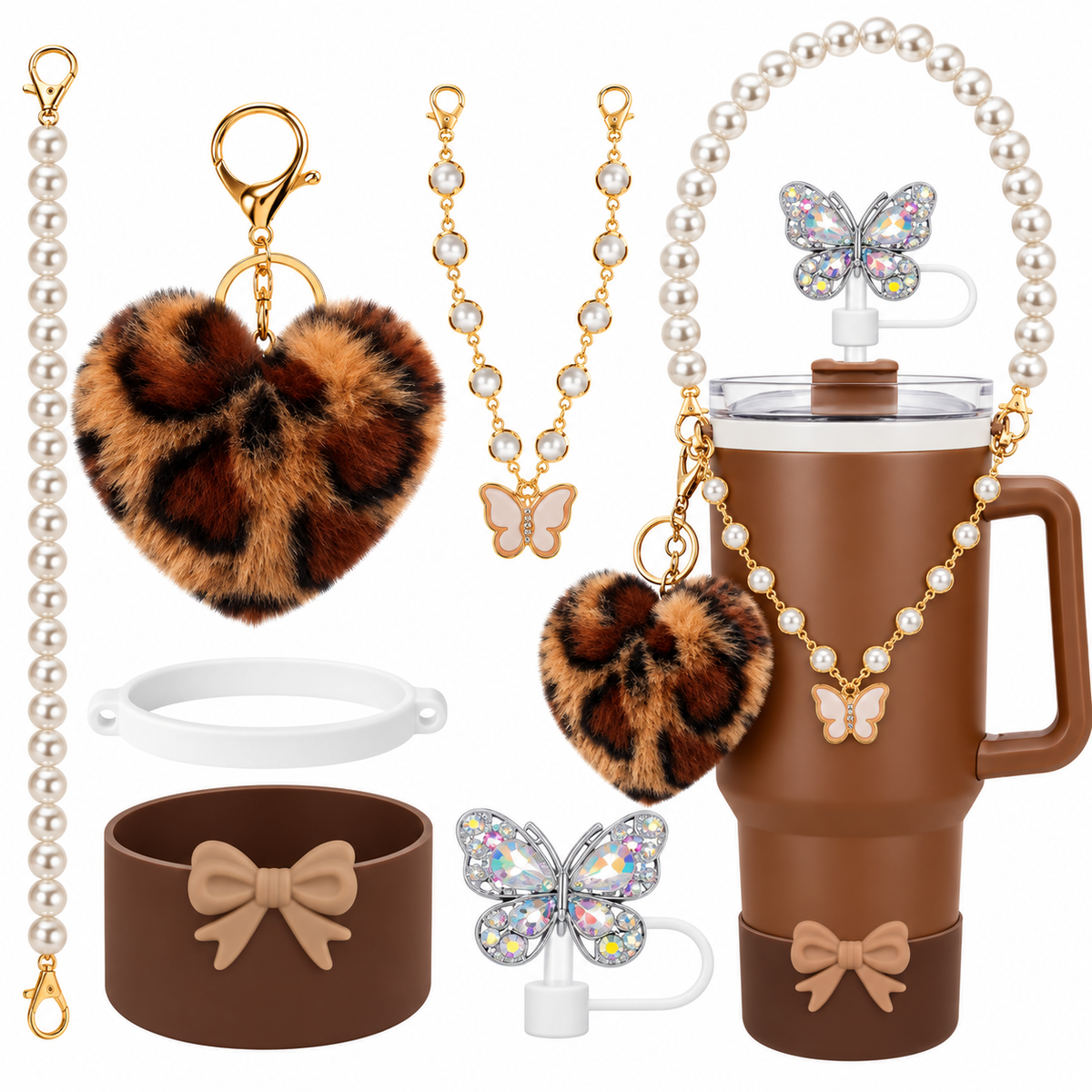6 pc Tumbler Accessories