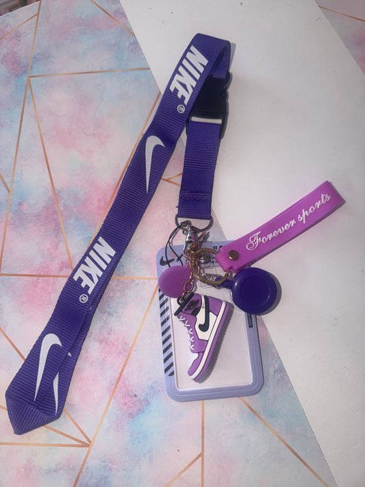 Nike Lanyard & Retractable Badge Holder